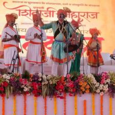जय शिवाजी जय भारत पदयात्रा