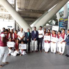 Visit of Honble Minister, Youth Affairs and Sports, Chennai