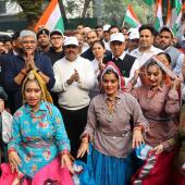 संविधान दिवस पद यात्रा