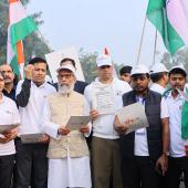 संविधान दिवस पद यात्रा