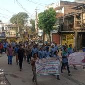 स्वछता के लिय श्रमदान