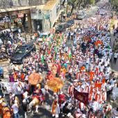 जय शिवाजी जय भारत पदयात्रा