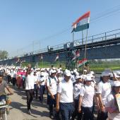 शहीद दिवस पदयात्रा