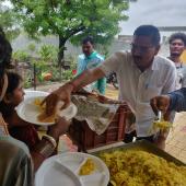 Relief operation for cyclone vayu