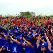 Tree Plantation" Guinness Record of largest distribution of Saplings