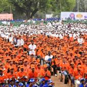 Tree Plantation" Guinness Record of largest distribution of Saplings