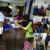 Blood donation camp