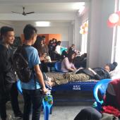 Blood donation camp