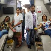 Blood donation camp