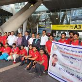 Visit of Honble Minister, Youth Affairs and Sports, Chennai
