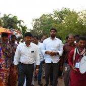 Cultural Programmes by NSS volunteers of Punjab & Andhra Pradesh states under EBSB in NIC at Surampalem,  Andhra Pradesh