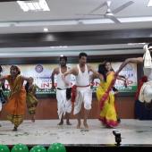 Cultural Programmes by NSS volunteers of Punjab & Andhra Pradesh states under EBSB in NIC at Surampalem,  Andhra Pradesh