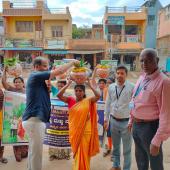 Kalash Yatra  Meri Matti Mera Desh 