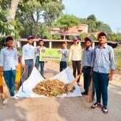 स्वछता के लिय श्रमदान