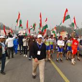 संविधान दिवस पद यात्रा
